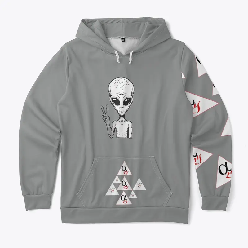 THE WE COME IN PEACE HOODIE 